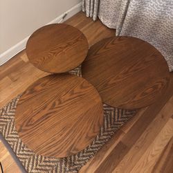 West Elm 3 Tier Clover Coffee Table [damaged]