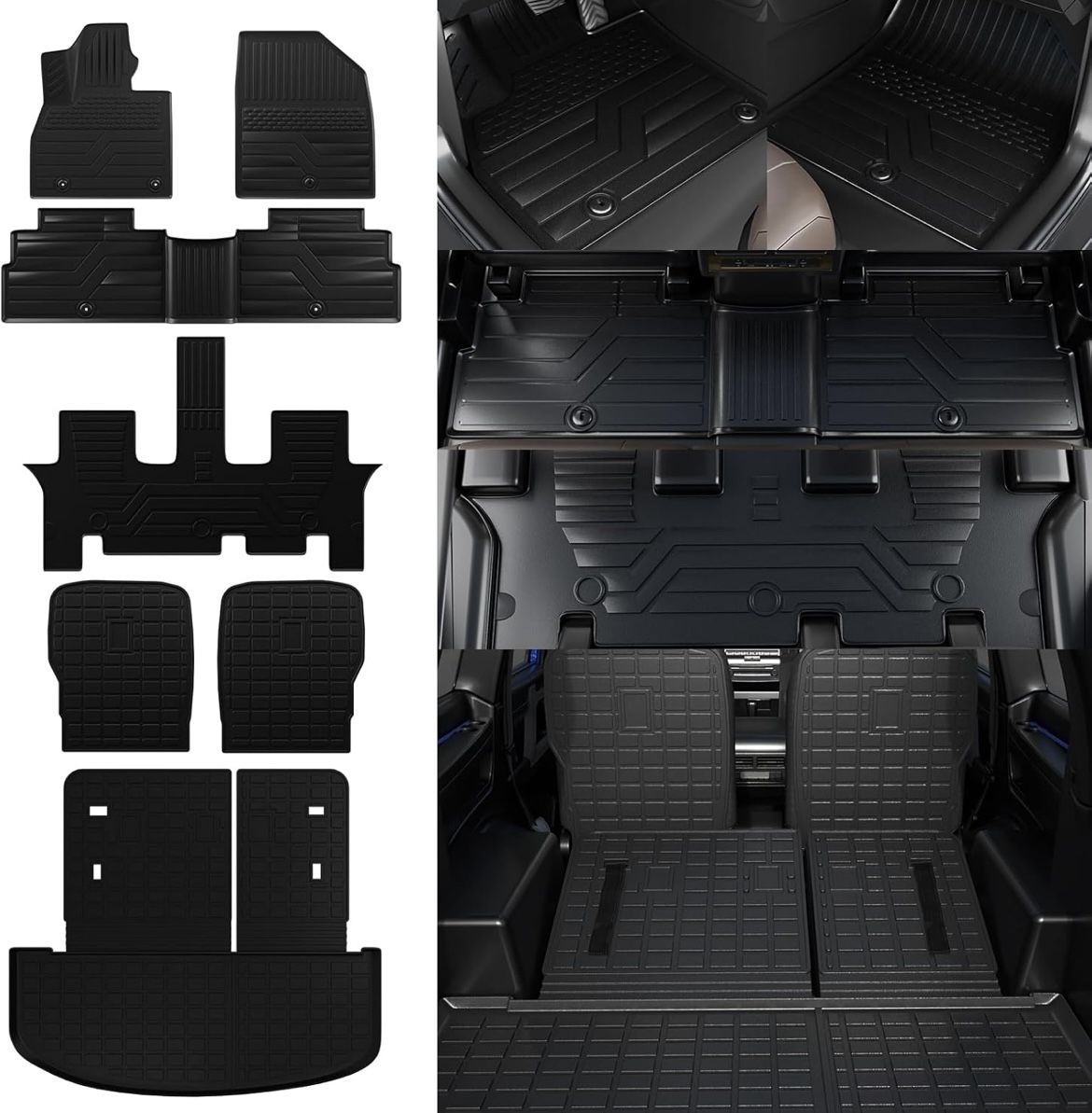 New- Kia Telluride All Weather Floor Mats