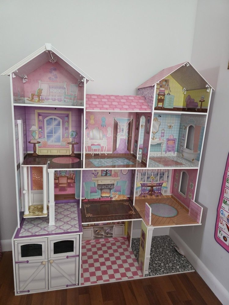 Barbie Wooden Doll House
