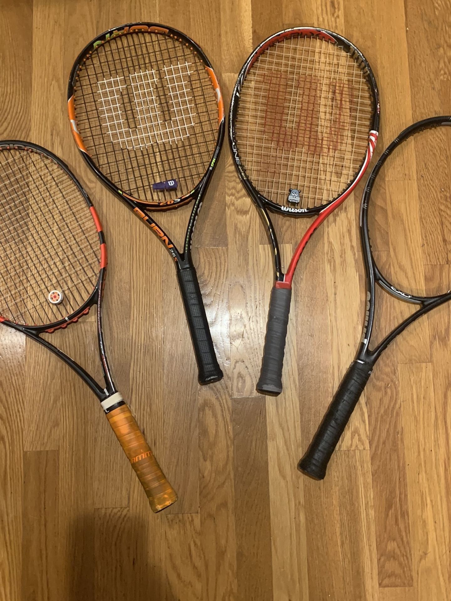 Tennis rackets