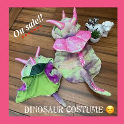 Brand New Cute pet dinosaur 🦖 costume . Sale!!