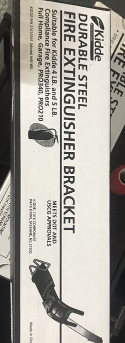 fire extinguisher mounting bracket