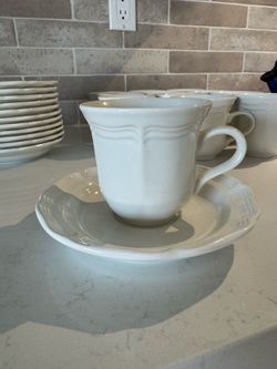 Tea cup & plate set