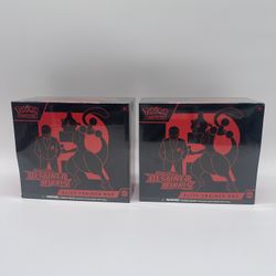 Pokemon Destined Rivals Etb X2