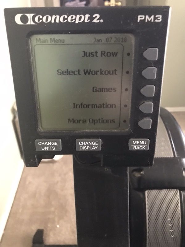 Electric Rower Procor Precor Concept 2 Rowing Machine for Sale in Albuquerque, NM - OfferUp
