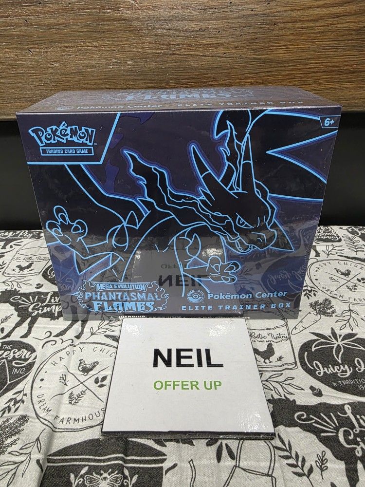 POKEMON CENTER PHANTASMAL FLAMES ETB