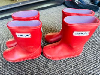 stample rain boots 16cm/US9