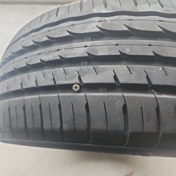 Sailun Has A Nail In It Needs To Be Patched One Tire 235 45 18   80% Tread