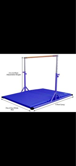 Z Athletic Kip Bar + m Gymnastics Mat Bundle