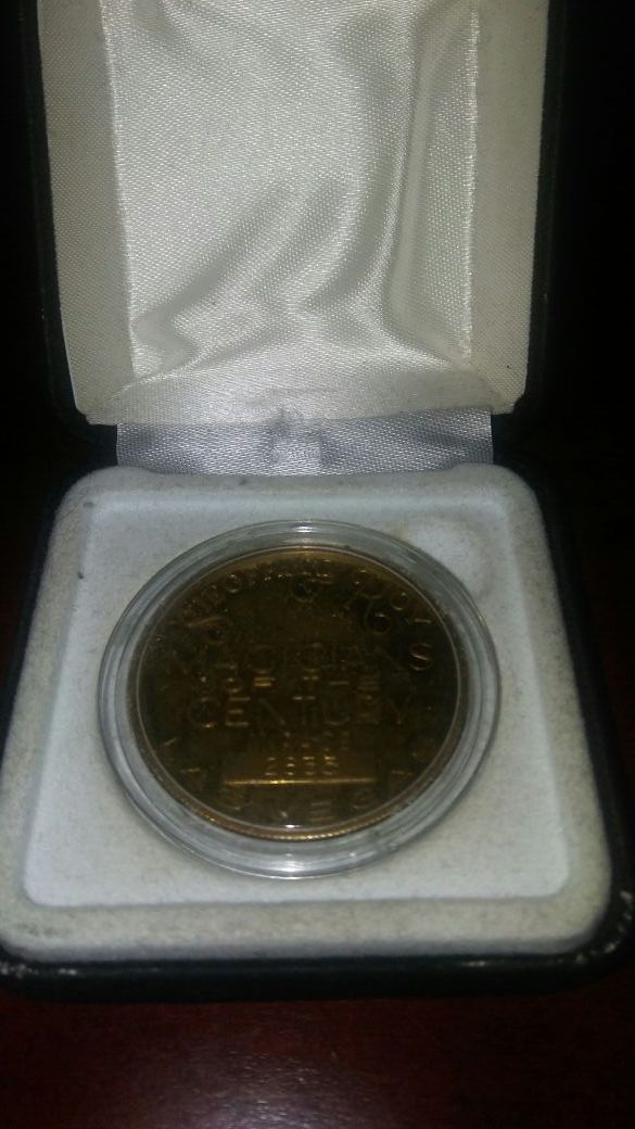 Siegfried roy las Vegas coin