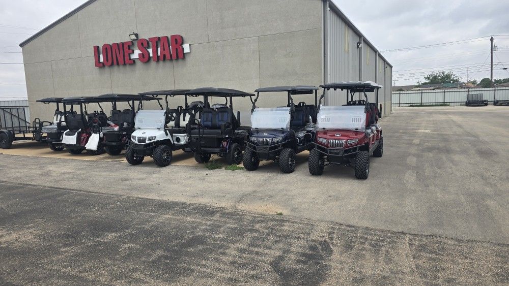 Electric Golf Carts - New