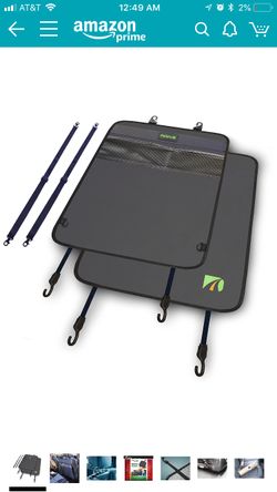 kick mats back of seat seat protector set of two