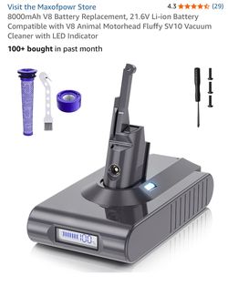 Vacuum battery replacement