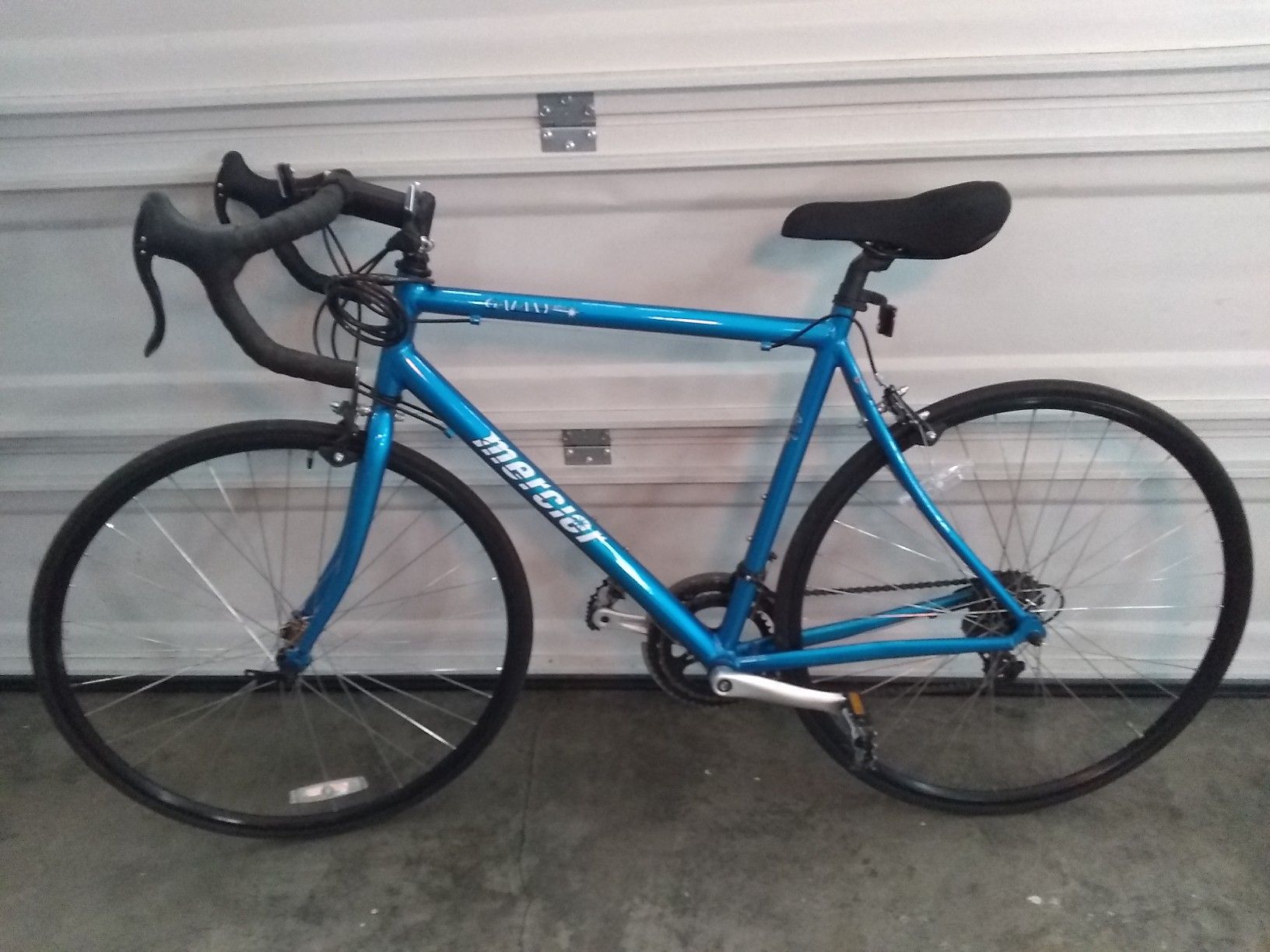 Road bike 54cms mens 14 speed Mercier SC1 Galaxy blue