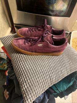 Purple Suede Puma Size 11 new condition