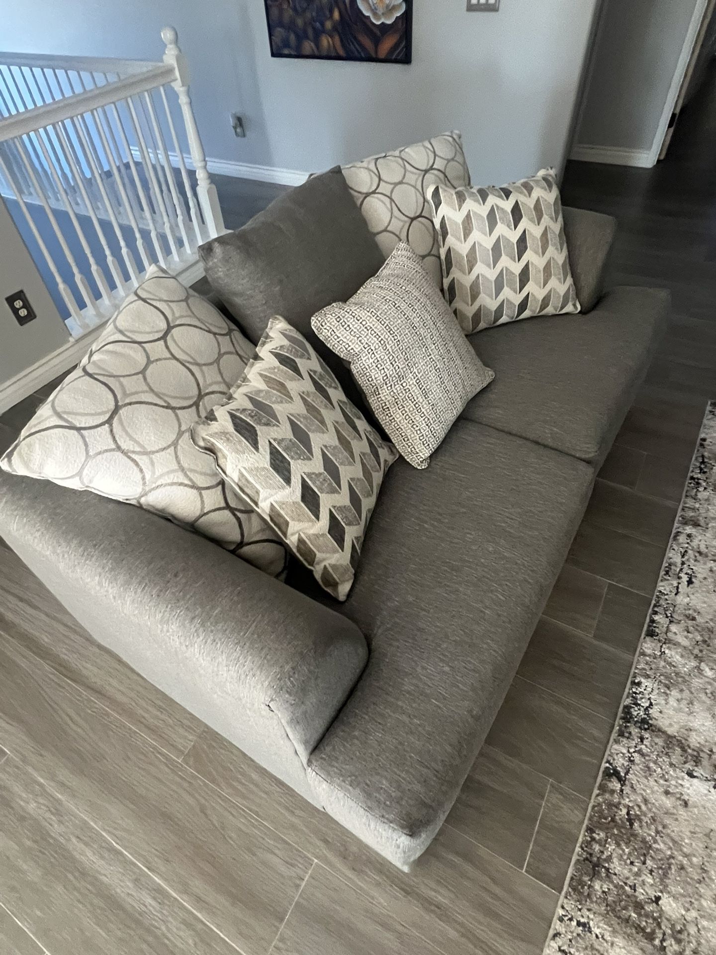 Gray Sofa 
