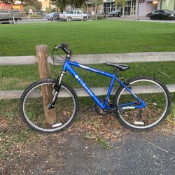 Blue Columbia Mountain Bike