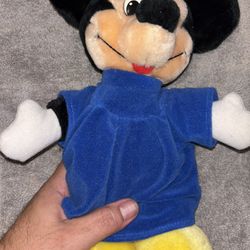 Vintage Disney Mickey Mouse Plush Doll 