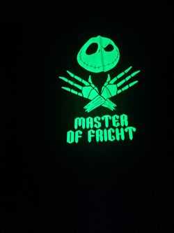 Nightmare Before Christmas XXL Glow in the Dark Tshirt