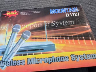 Mountain EL1127 Wireless Microphone System