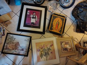 5 nice paintings for 10 dollars