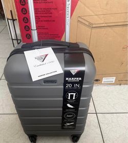 Travelers Club Harper 20-Inch Rolling Carry-On