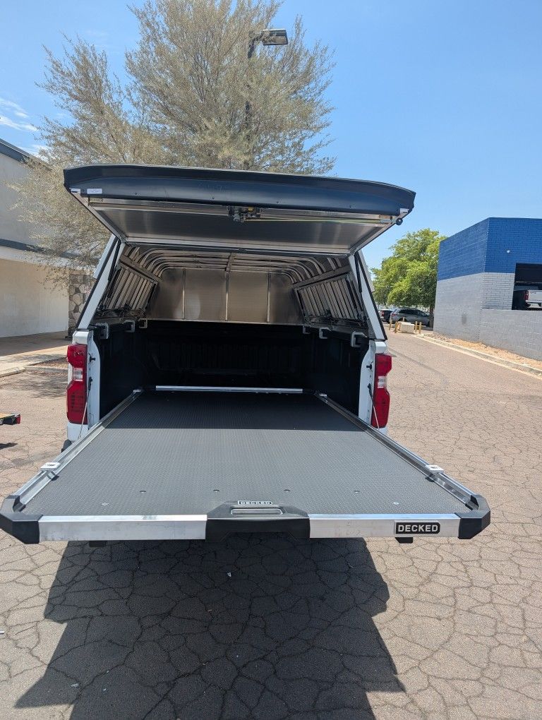 Decked Cargo Slides And Utility Camper Shells Available 