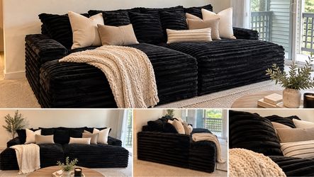 John Michael Designs Oversized Modular Sectional Sofa – $500