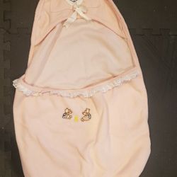 Pink Bear Diaper Stacker Holder