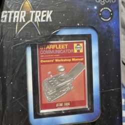 2025 Agoro Star Trek Owner's Manua Starfleet Communicator 1 oz Silver Coin AA437