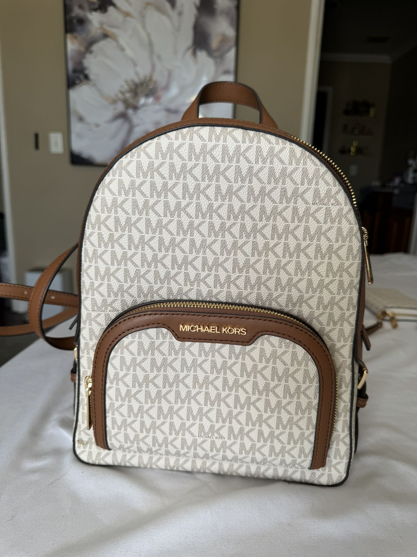 New Authentic Michael Kors Backpack Purse 