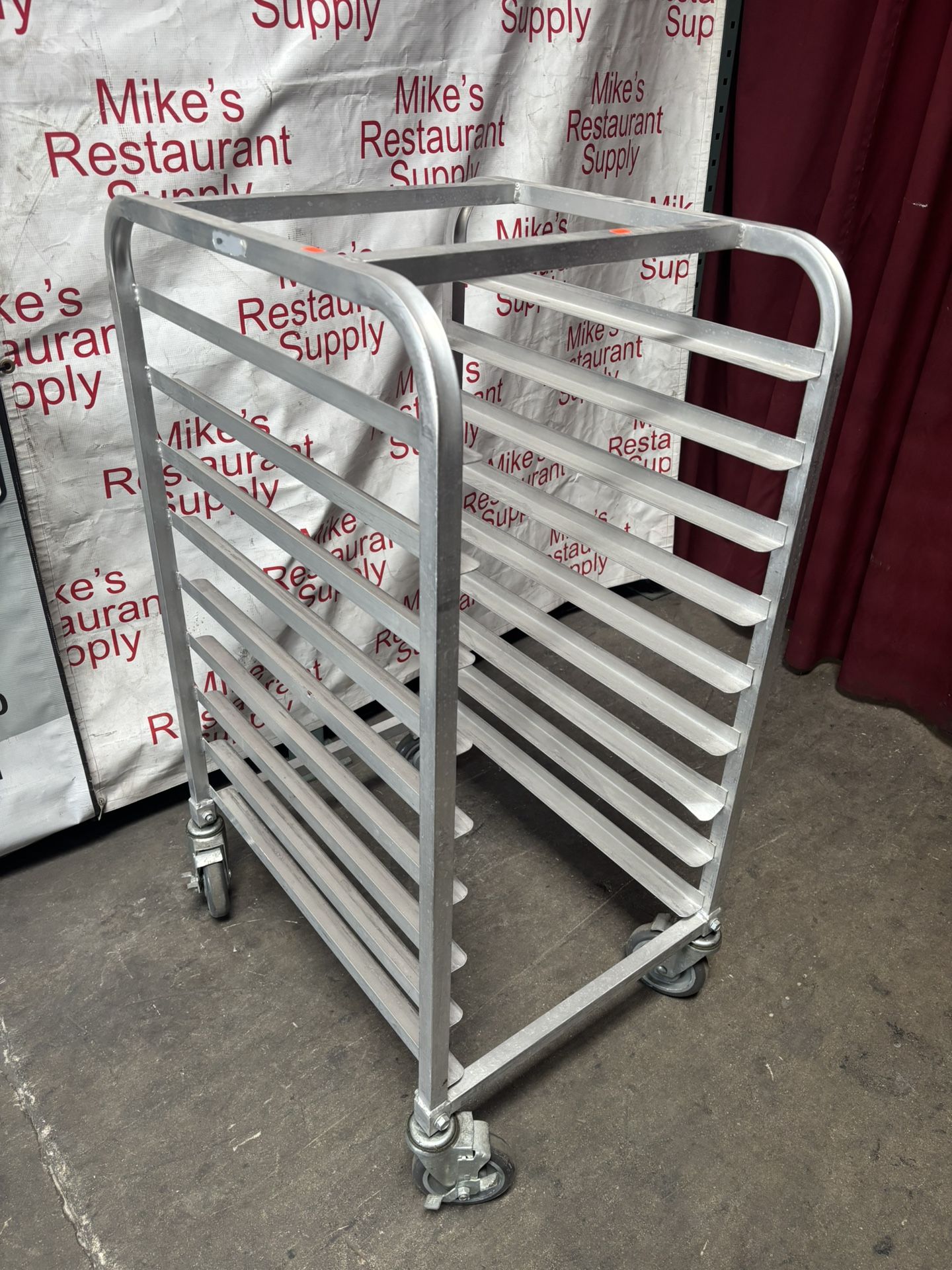 Sheet Pan Tray Speed Rack 10 Tier On Wheels NSF 1/2 Height Like New ...
