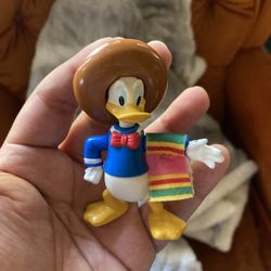 Vintage Disney Donald Duck Bull Fighter Toy