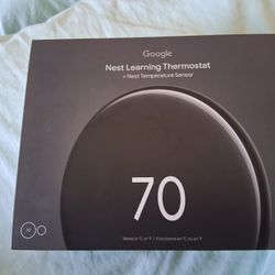 Google Nest Learning Thermostat 