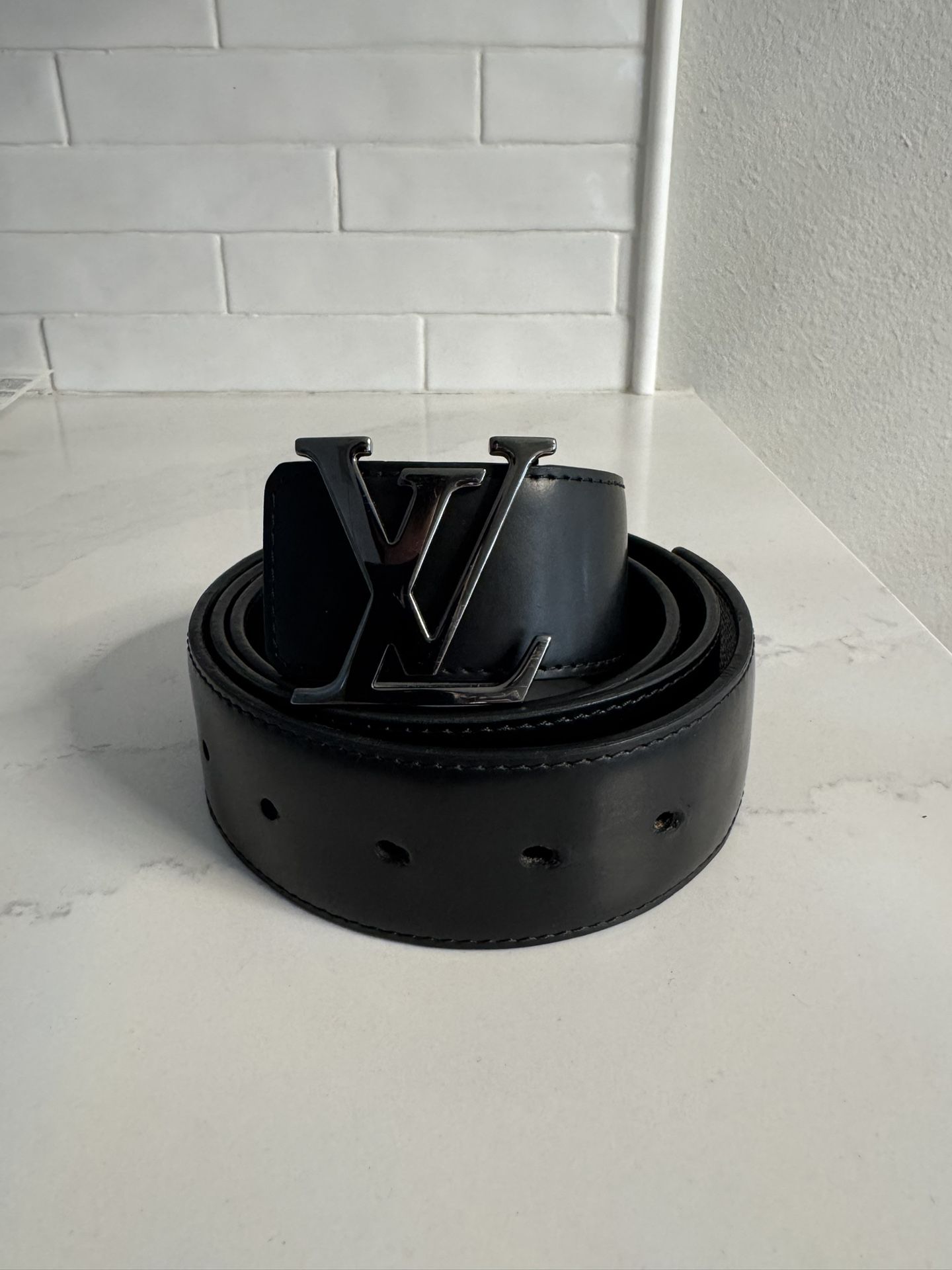 Louis Vuitton Men’s Double-Sided Monogram/Flat Black
