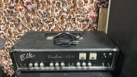 1968’ Elk Custom 150 Tube Guitar/Bass Head