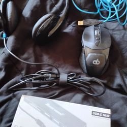 Gaming Mouse And Headset 