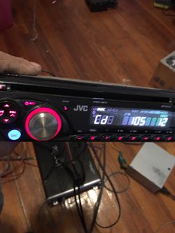 JVC car radio