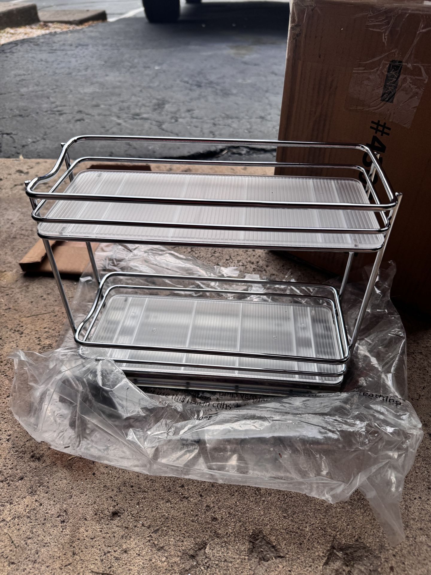 Pull Out 2-Tier Spice Rack Organizer - LYNK Professional