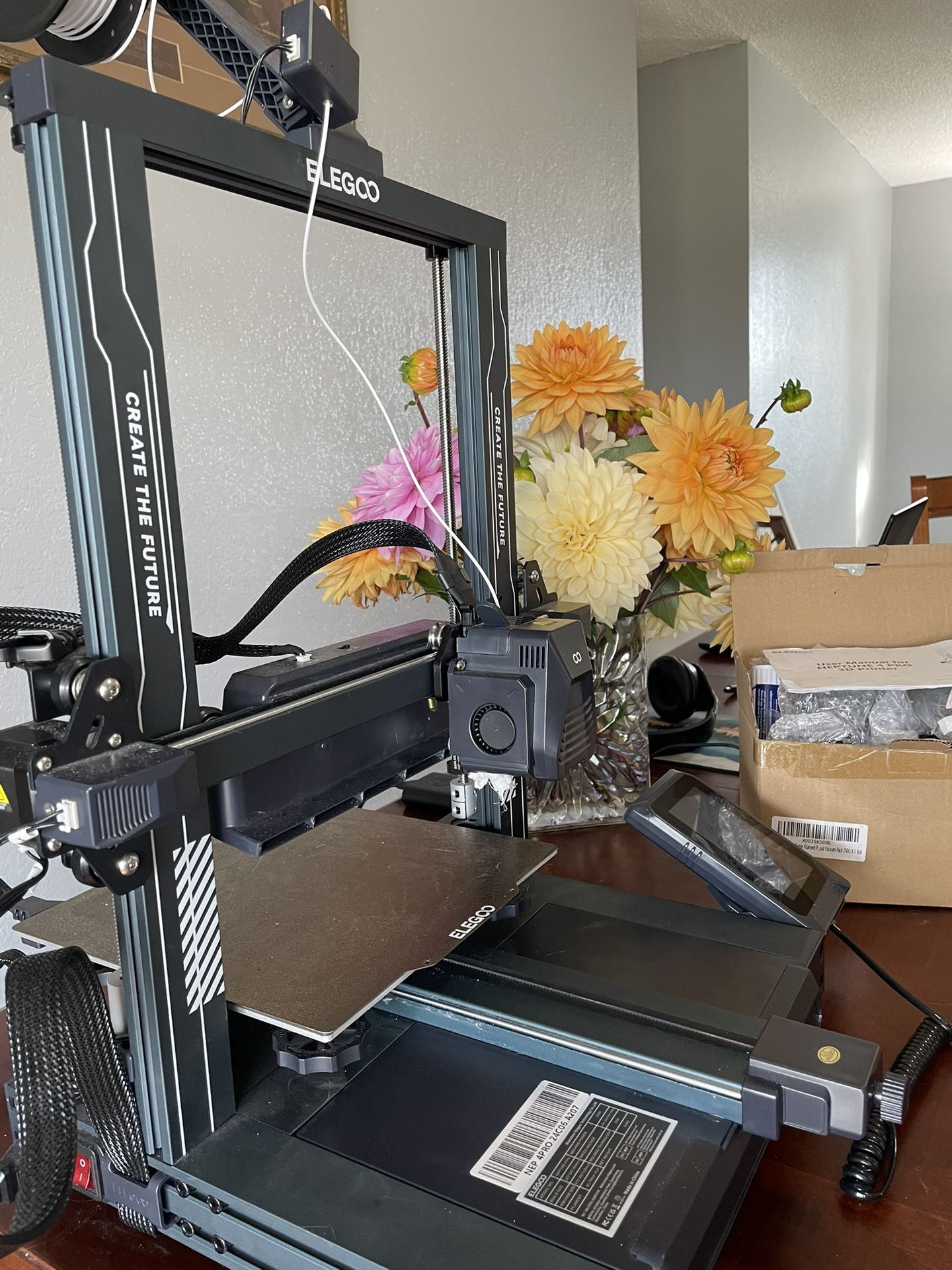 Elegoo Neptune 4 Pro with Nozzles And Filaments