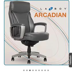 La-Z-Boy Arcadian Ergonomic Bonded Leather Swivel Executive Chair