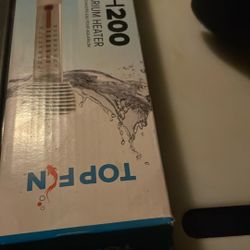 Sponge Filter And Top Fin H200 aquarium heater