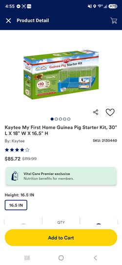 Guinea Pig or Rabbit Starter Kit