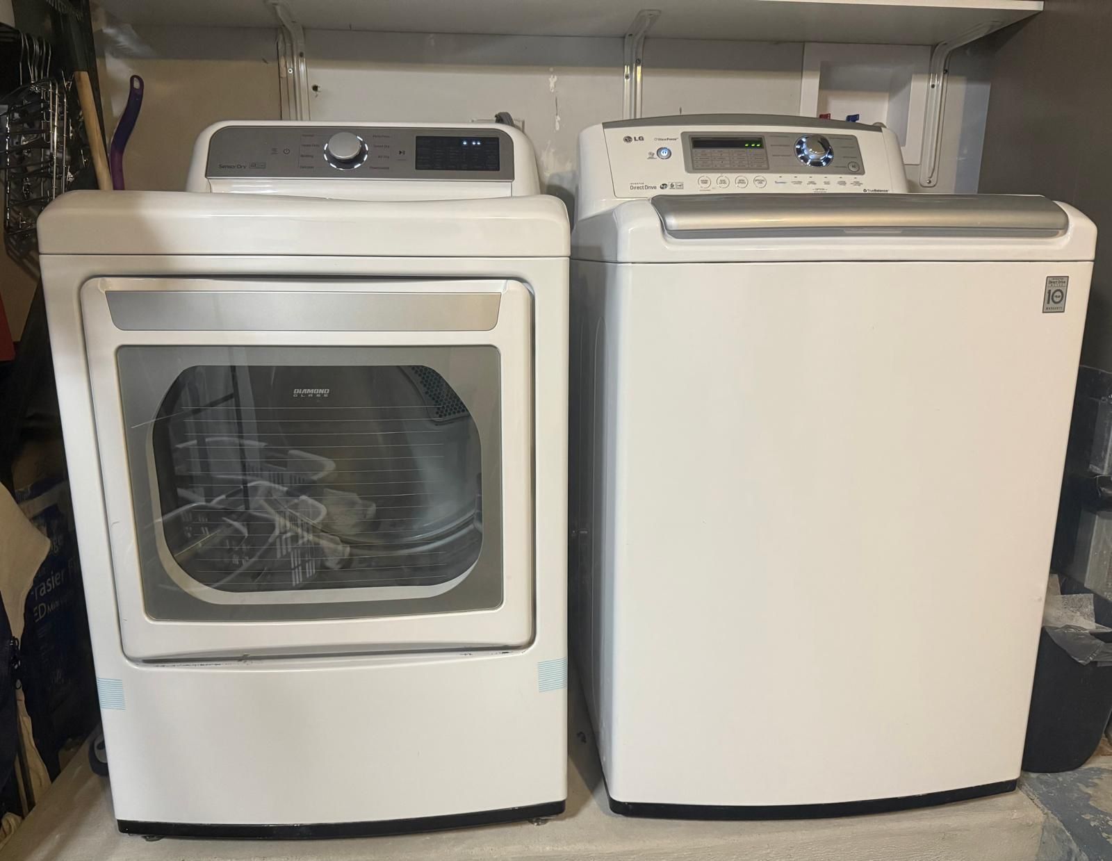 LG Washer and Dryer 