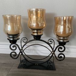 3 Piece Candle Holders 