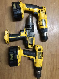 Normal deWalt Drills 