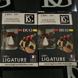 DUO ligature - 24K Gold plated