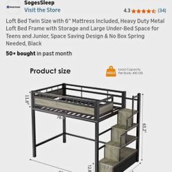 Loft Bed Brand New