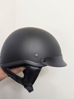 Helmet Like New Flat Black Dot Motorcycle