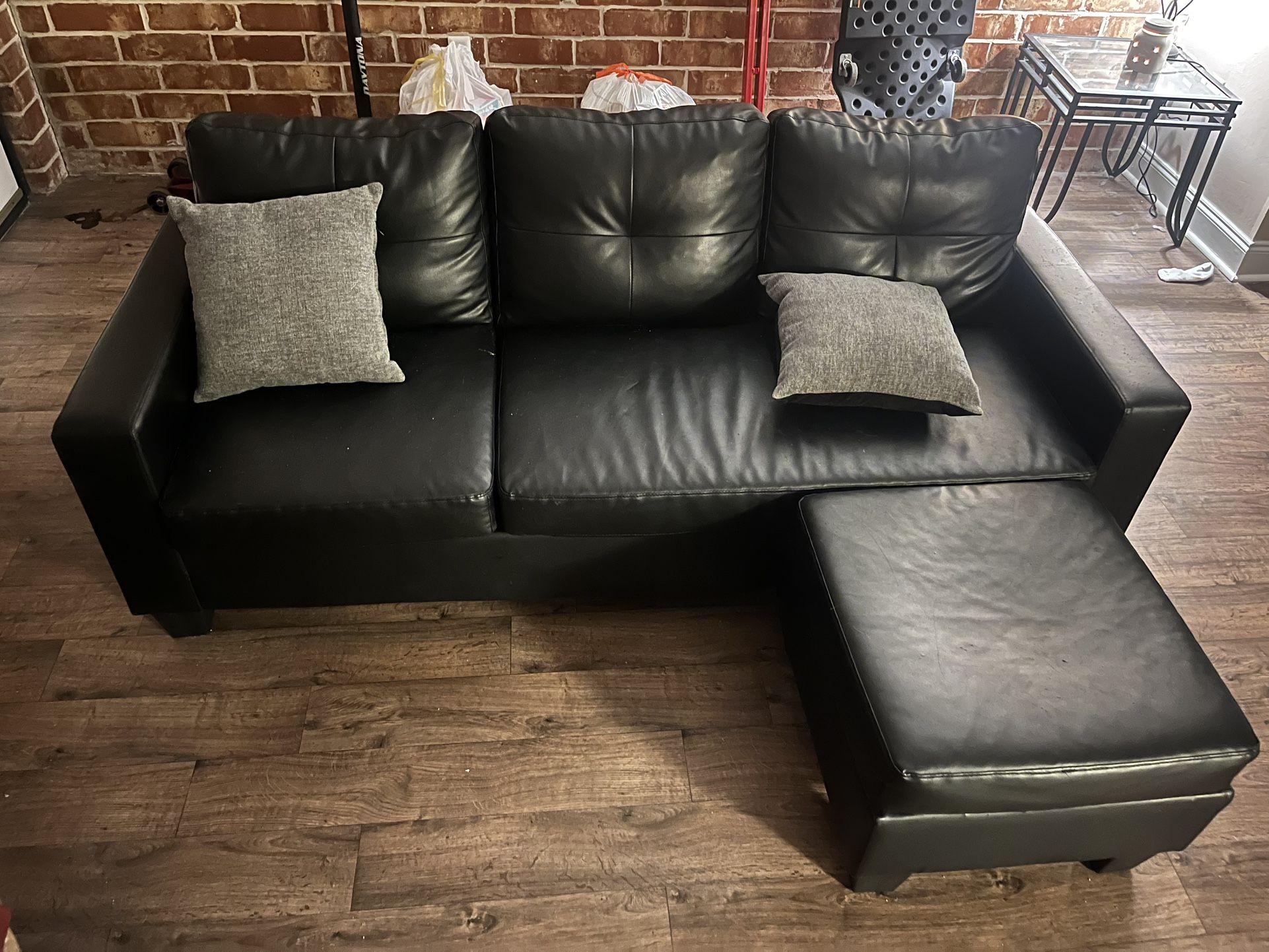 Leather Couch